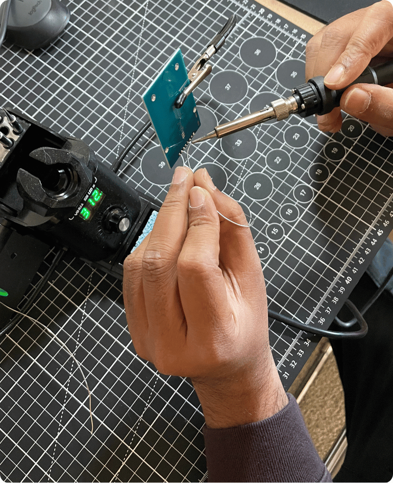 Soldering, wiring & assembly demo 1